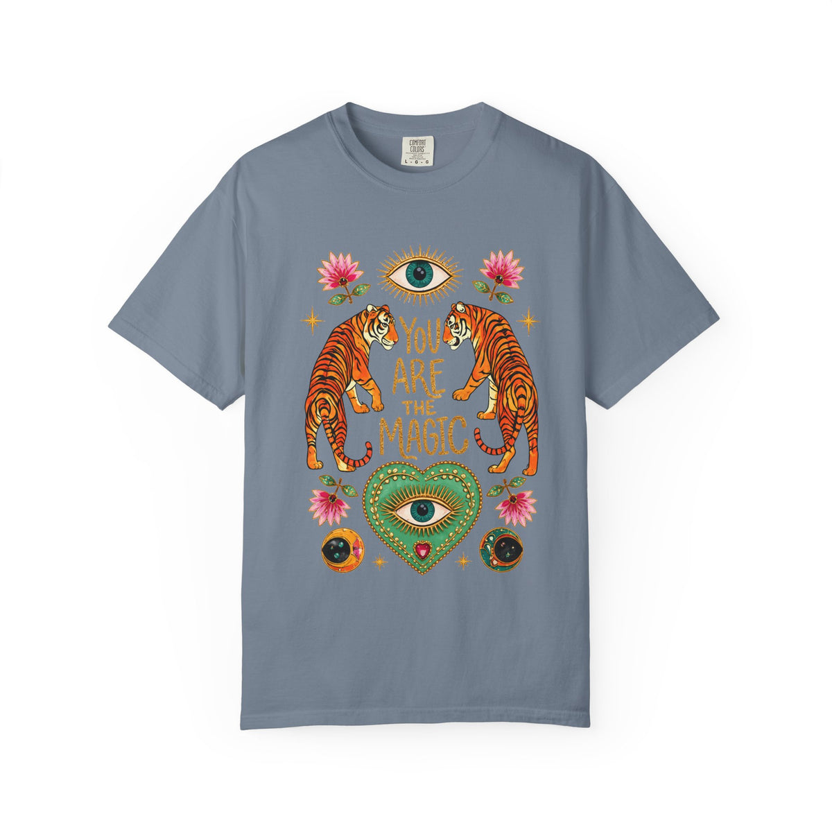You Are the Magic T-Shirt — Mystical Tiger Heart Graphic Tee