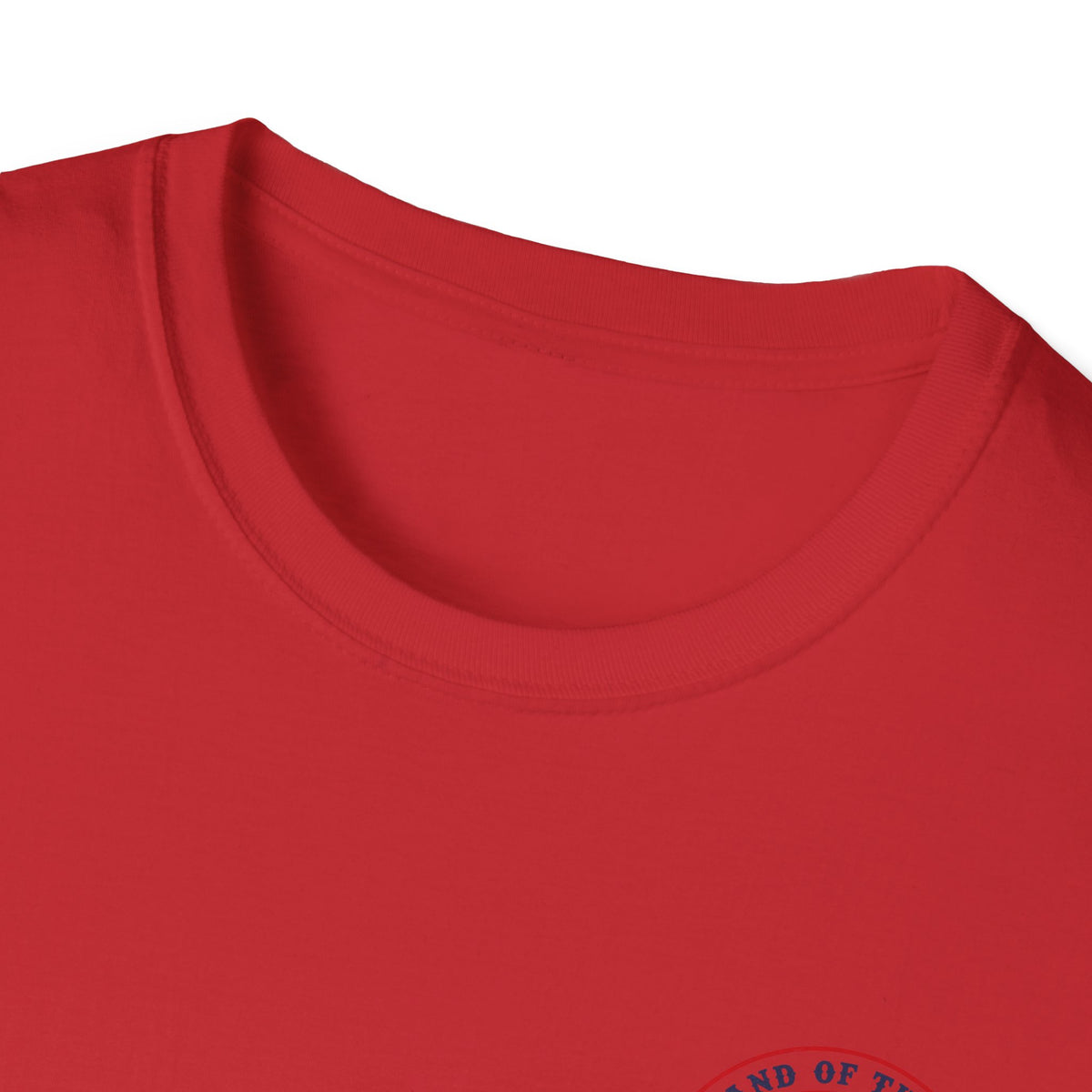 America Vintage Badge T-Shirt — "Land of the Free, Because of the Brave"