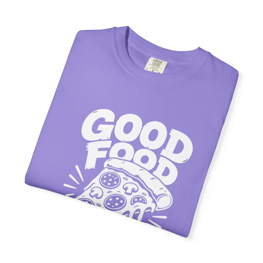 T-Shirt — Minimal White Garment-Dyed Tee