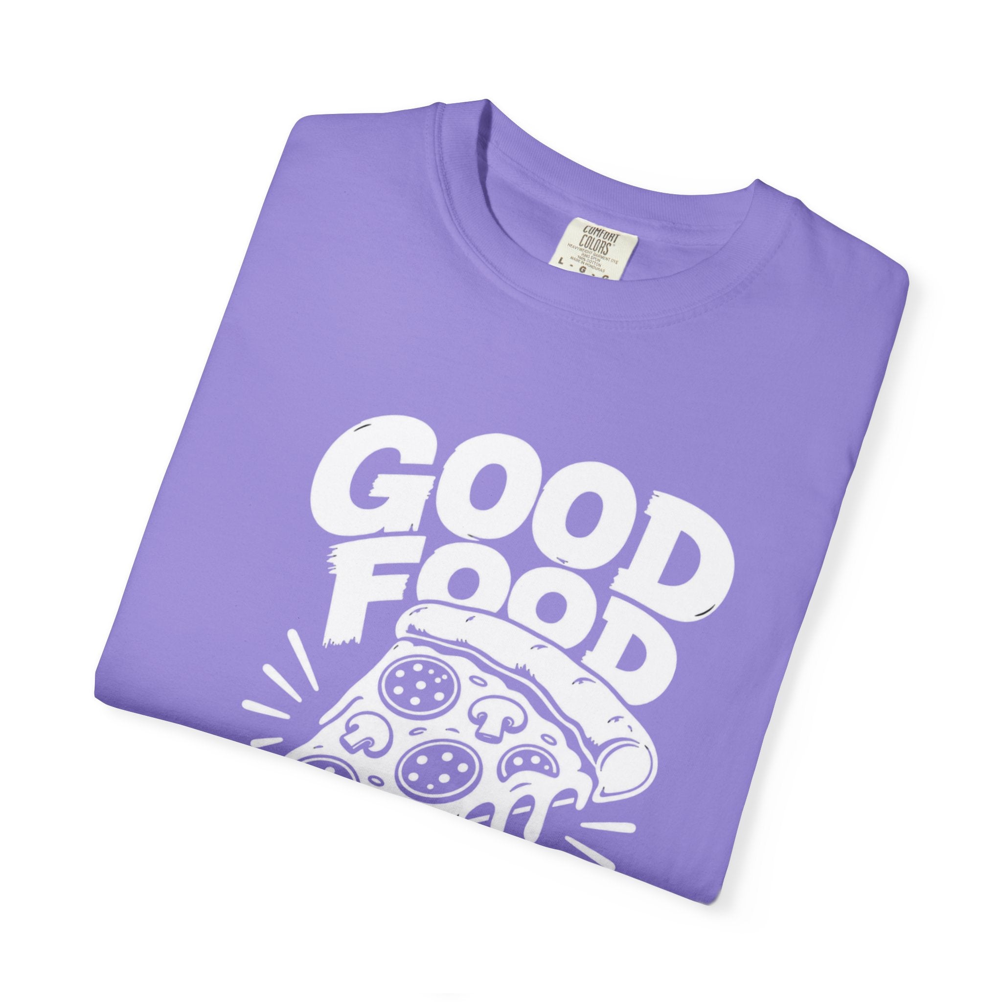 T-Shirt — Minimal White Garment-Dyed Tee