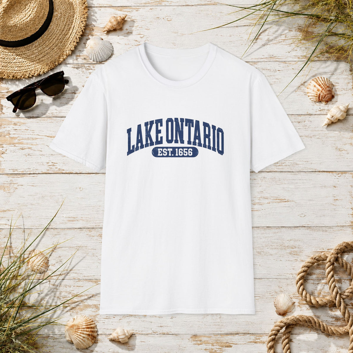 Lake Ontario Vintage Style T-Shirt