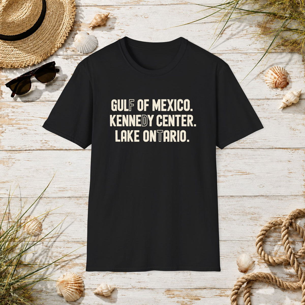 Gulf of Mexico. Kennedy Center. Lake Ontario - FDT T-Shirt