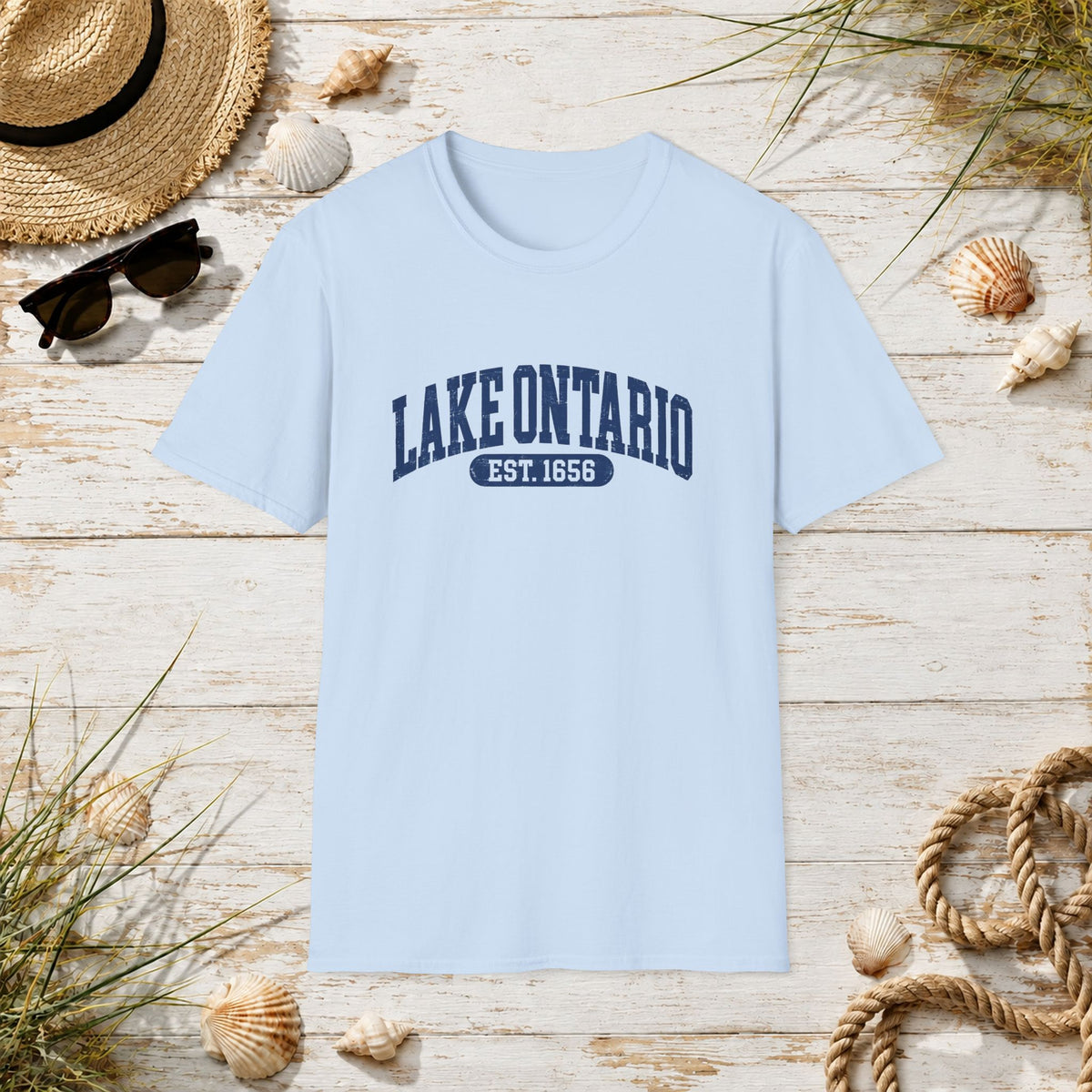 Lake Ontario Vintage Style T-Shirt