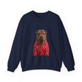 Crewneck Sweatshirt — "Respect Your Elder, Yes Mom" Shar-Pei Graphic
