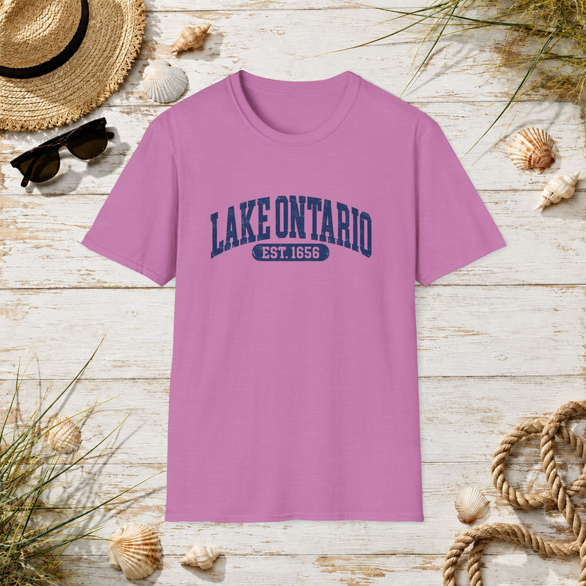 Lake Ontario Vintage Style T-Shirt