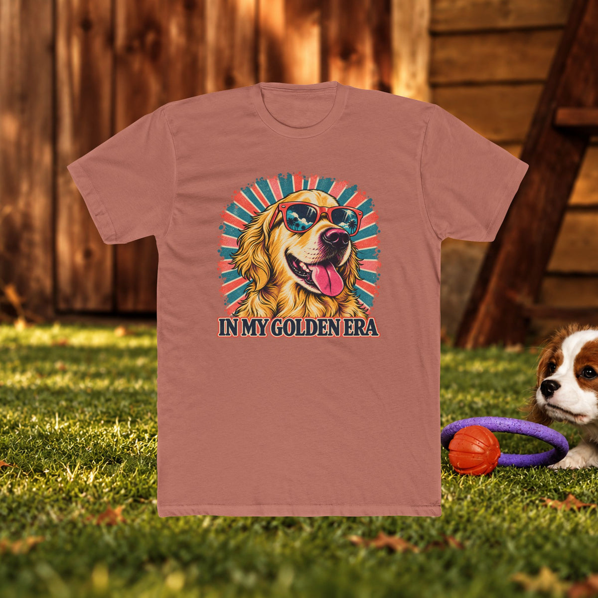 Golden Retriever 'In My Golden Era' T-Shirt