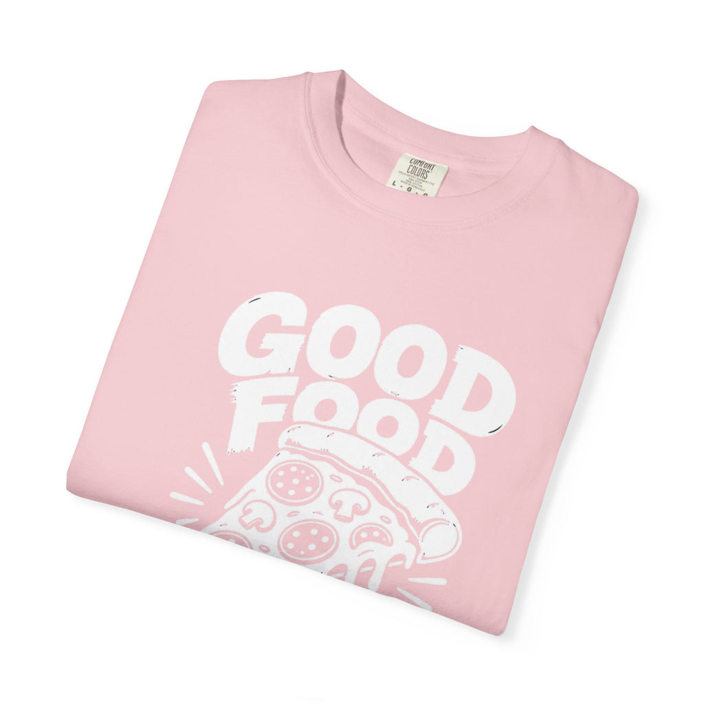 T-Shirt — Minimal White Garment-Dyed Tee