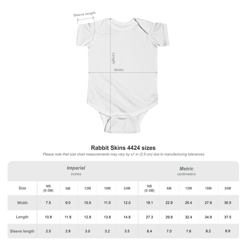 Colorful Poodle Baby Bodysuit – Cute Dog Graphic Infant Onesie