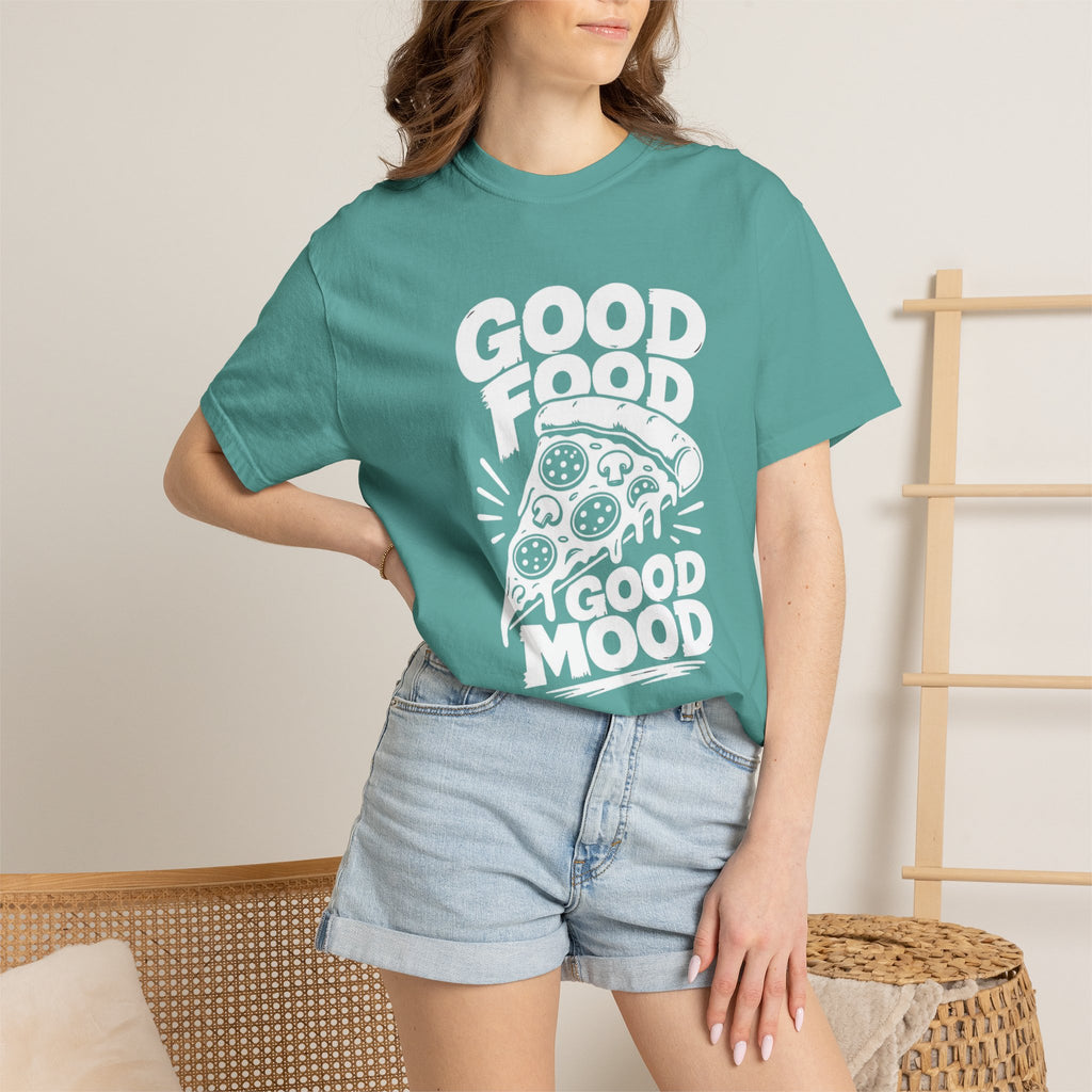 T-Shirt — Minimal White Garment-Dyed Tee